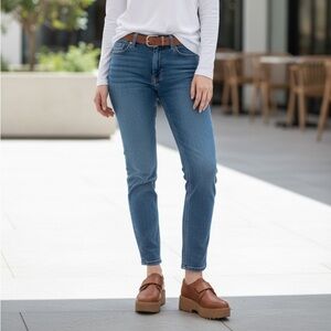 Frye Straight Leg Blue Jeans size 4